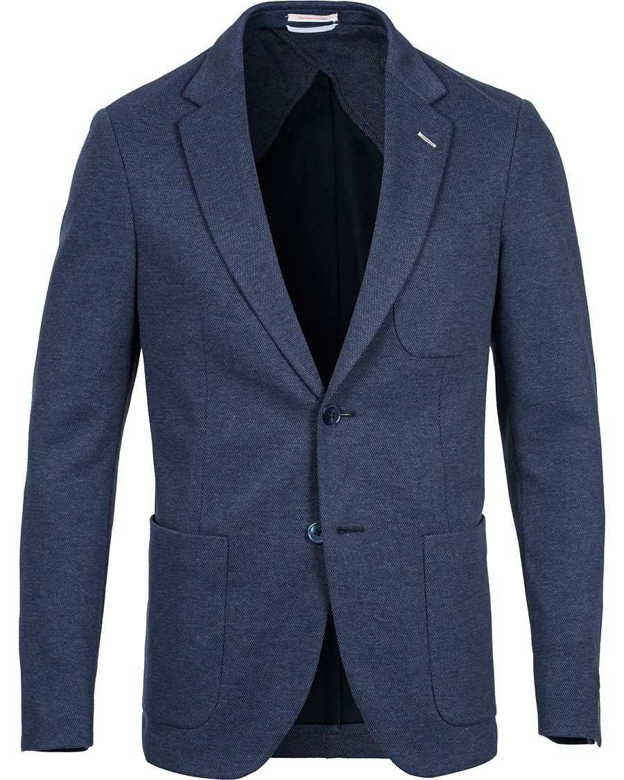 Hombres | Blazers | GANT Rugger | Jersey Unconstructed Blazer Midnight Sky