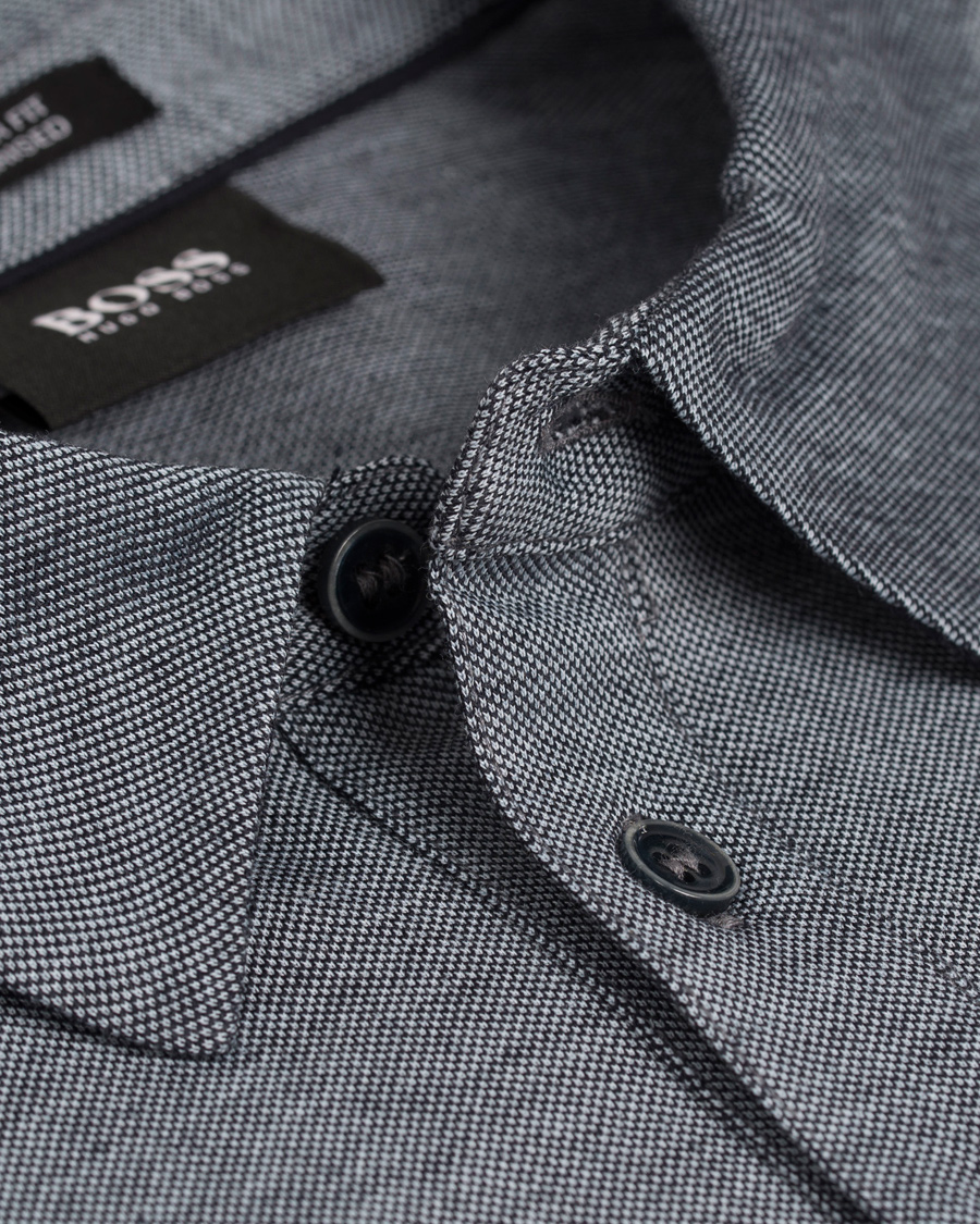 Hombres | Polos | BOSS BLACK | BOSS Rapino 24 Piké Dark Blue