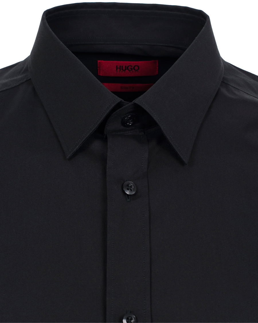 Hombres | Camisas | HUGO | Elisha Slim Fit Shirt Black