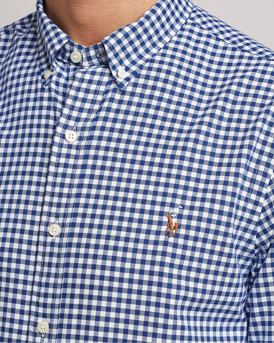 Hombres | Camisas | Polo Ralph Lauren | Slim Fit Shirt Oxford Blue/White Gingham