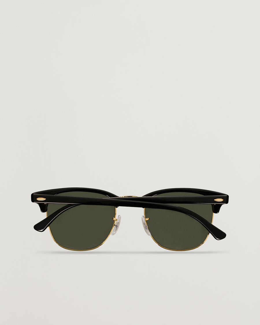 Hombres | Gafas de sol | Ray-Ban | Clubmaster Sunglasses Ebony/Crystal Green