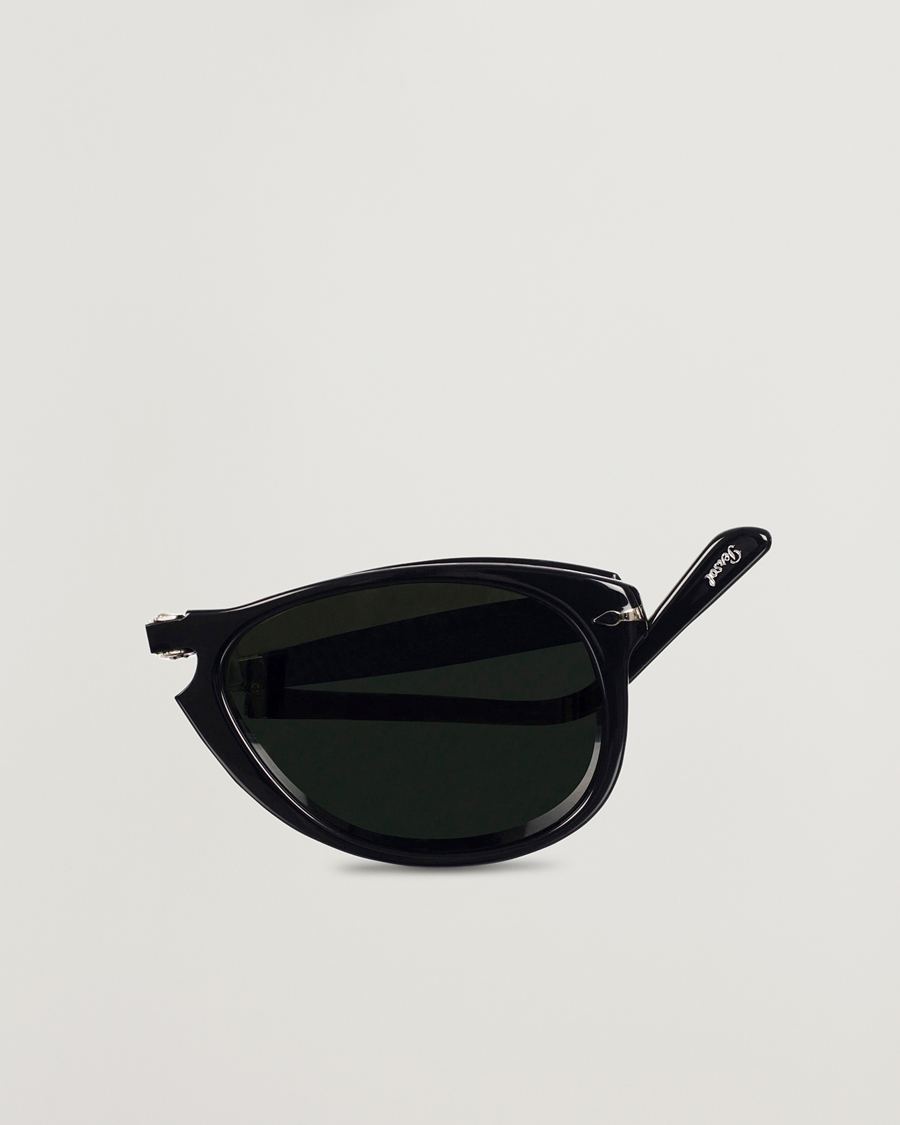 Hombres | Gafas de sol | Persol | 0PO0714 Folding Sunglasses Black/Crystal Green