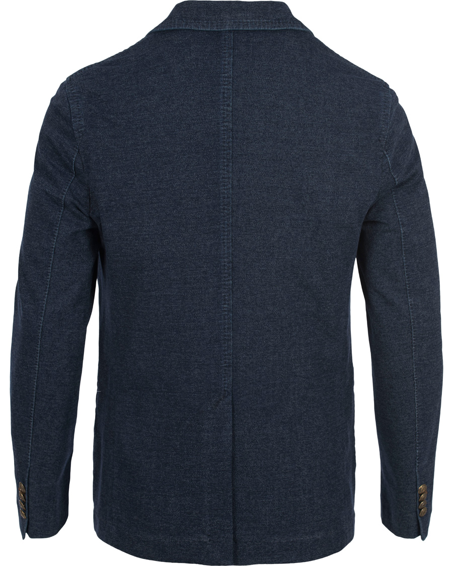 Hombres | Blazers | Circolo 1901 | Circolo Double Breasted Jersey Blazer Indigo Blue