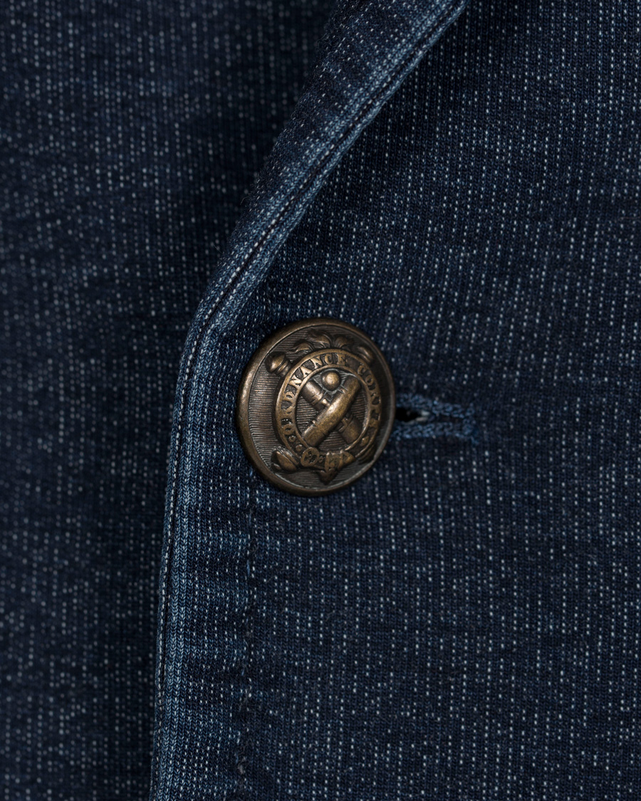 Hombres | Blazers | Circolo 1901 | Circolo Double Breasted Jersey Blazer Indigo Blue