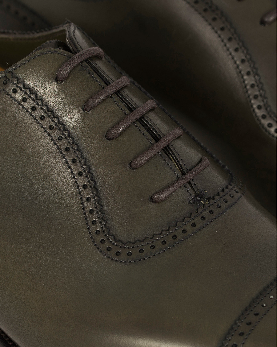 Hombres | Edward Green Lichfield II Brogue Olive Antique Calf | Edward Green | Lichfield II Brogue Olive Antique Calf