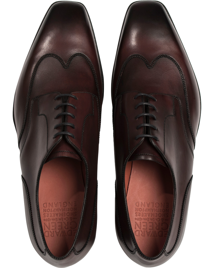 Hombres | Edward Green Robertsbridge Derby Burgundy Calf | Edward Green | Robertsbridge Derby Burgundy Calf