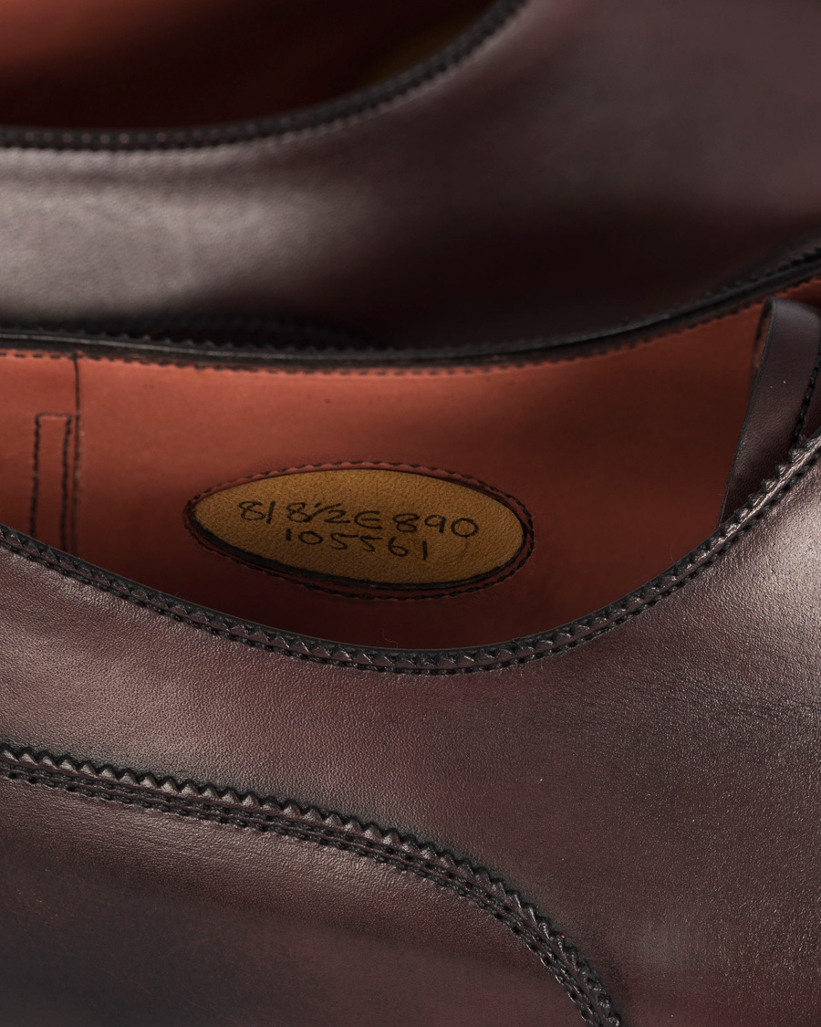 Hombres | Edward Green Robertsbridge Derby Burgundy Calf | Edward Green | Robertsbridge Derby Burgundy Calf