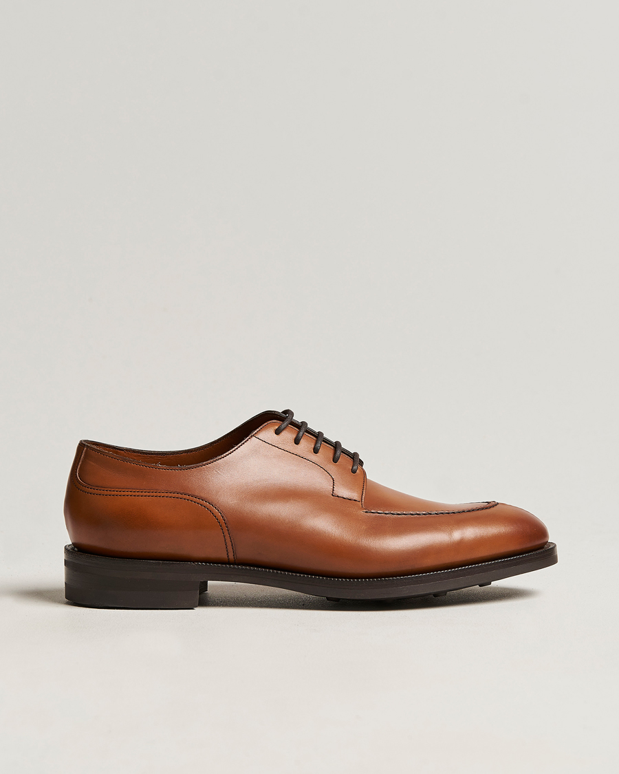Hombres | Edward Green Dover Split Toe Derby Chestnut | Edward Green | Dover Split Toe Derby Chestnut