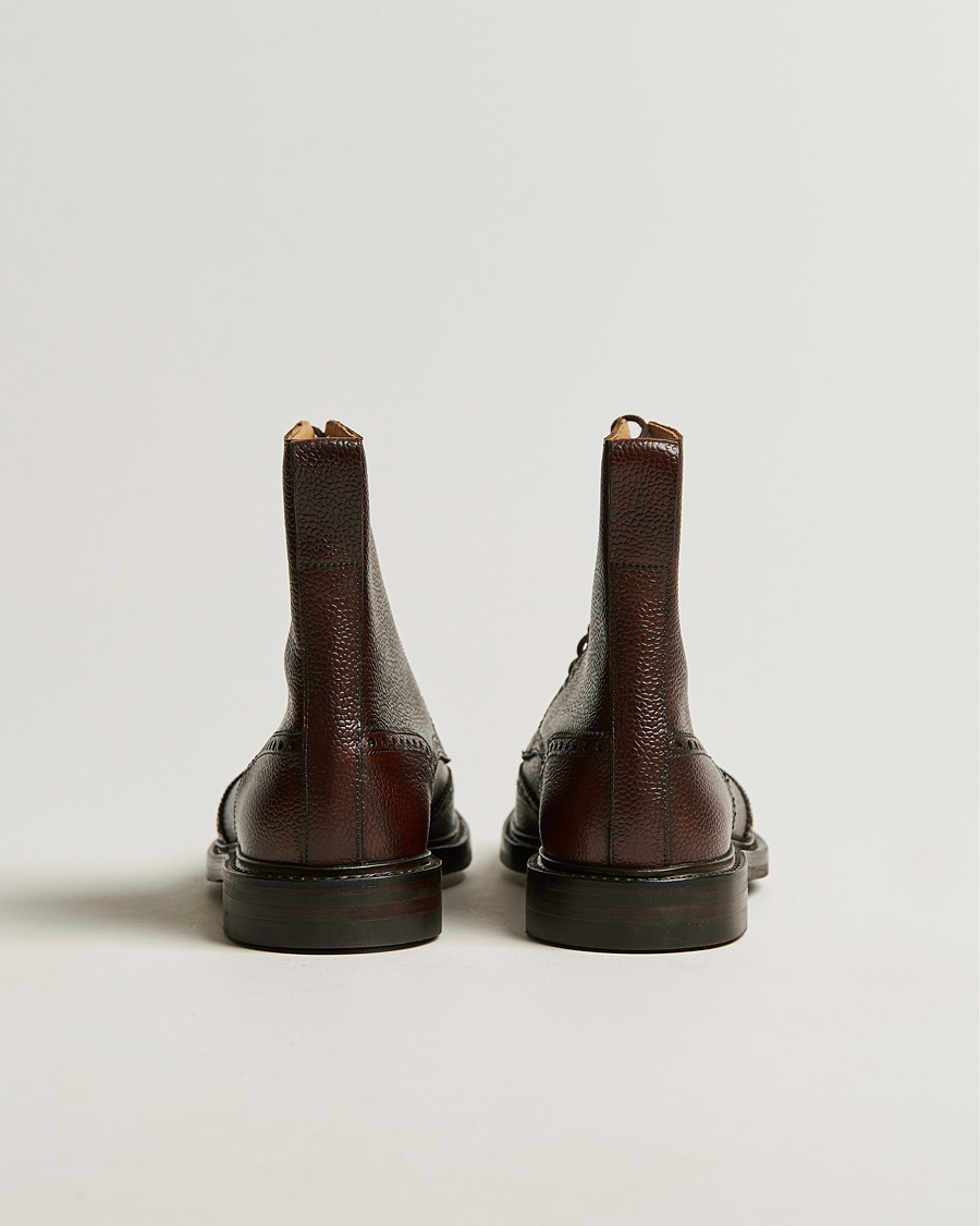 Hombres | Botas | Crockett & Jones | Islay Boot Dark Brown Grained Calf