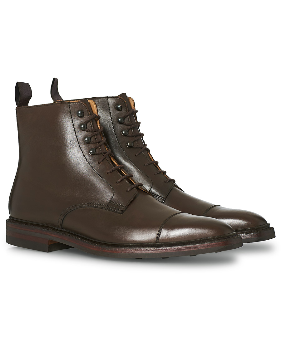 Hombres | Crockett & Jones Northcote Boot Dark Brown Calf | Crockett & Jones | Northcote Boot Dark Brown Calf