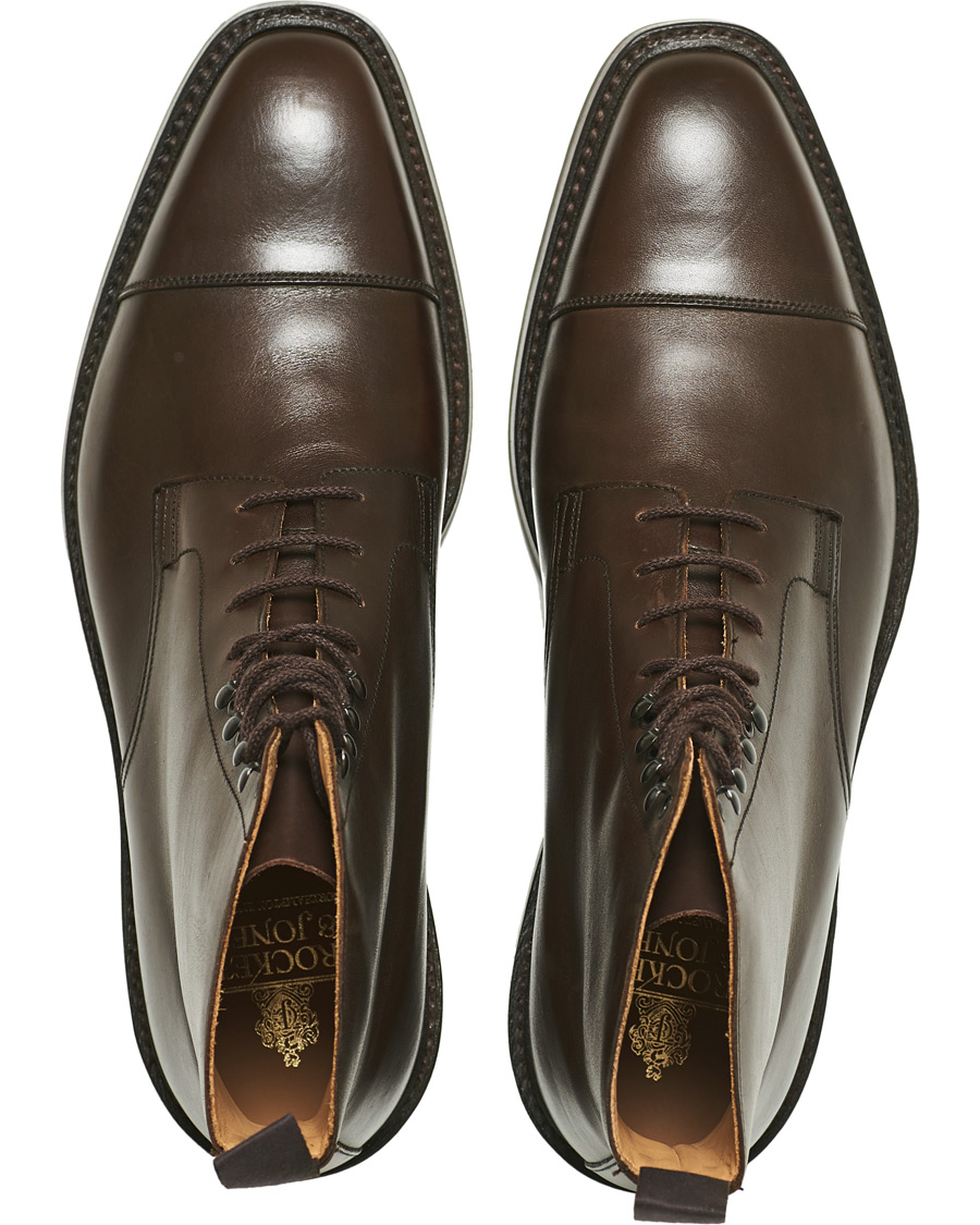 Hombres | Crockett & Jones Northcote Boot Dark Brown Calf | Crockett & Jones | Northcote Boot Dark Brown Calf