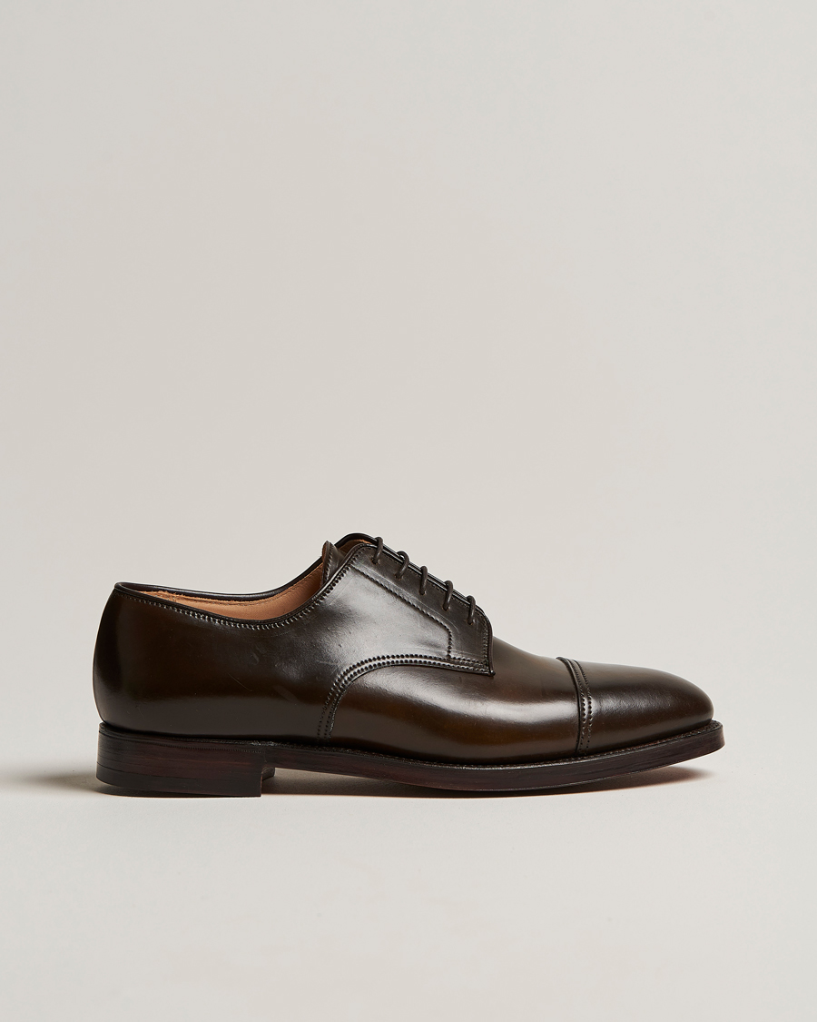 Hombres | Crockett & Jones Bradford Derby Dark Brown Cordovan | Crockett & Jones | Bradford Derby Dark Brown Cordovan