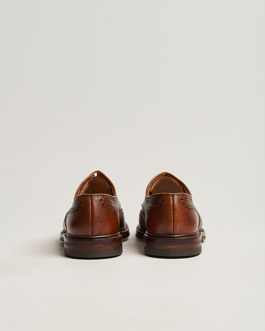 Hombres | Zapatos brogues | Crockett & Jones | Pembroke Derbys Tan Grained Calf
