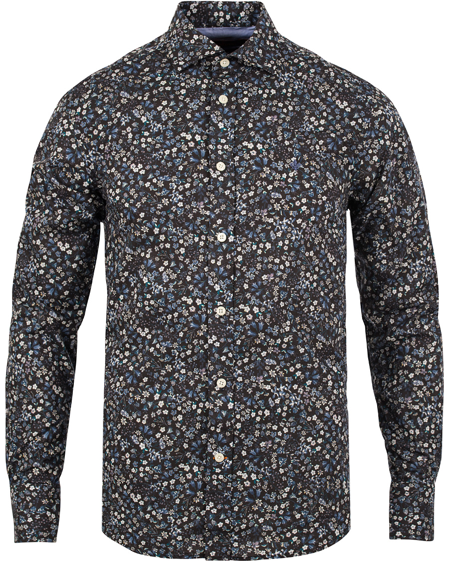 Hombres | Camisas | Morris | New Barrel Liberty Printed Shirt Navy