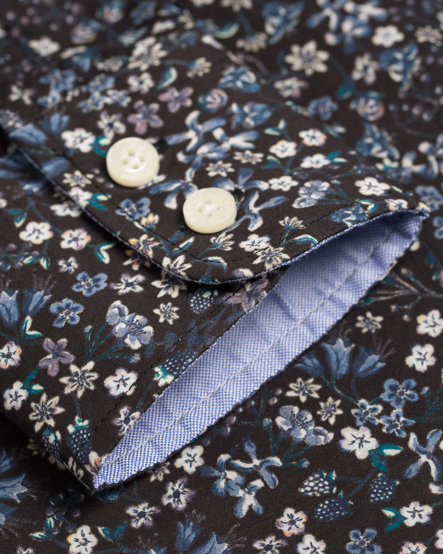 Hombres | Camisas | Morris | New Barrel Liberty Printed Shirt Navy