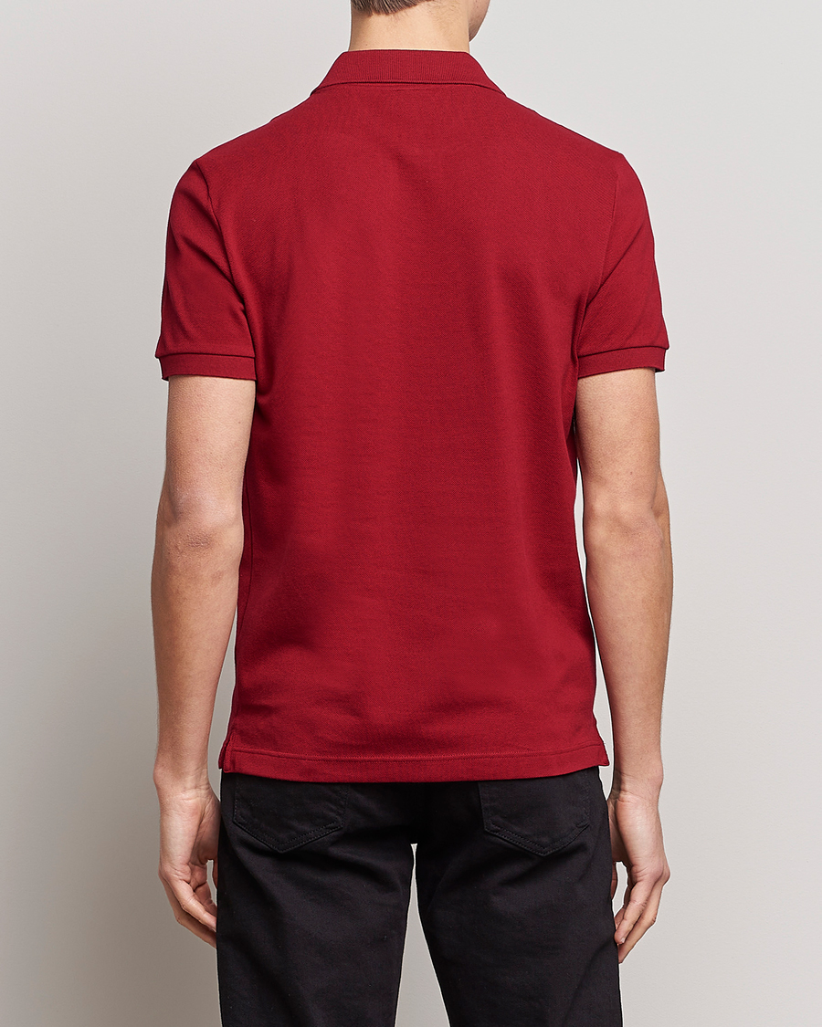 Hombres | Polos | Lacoste | Slim Fit Polo Piké Bordeaux