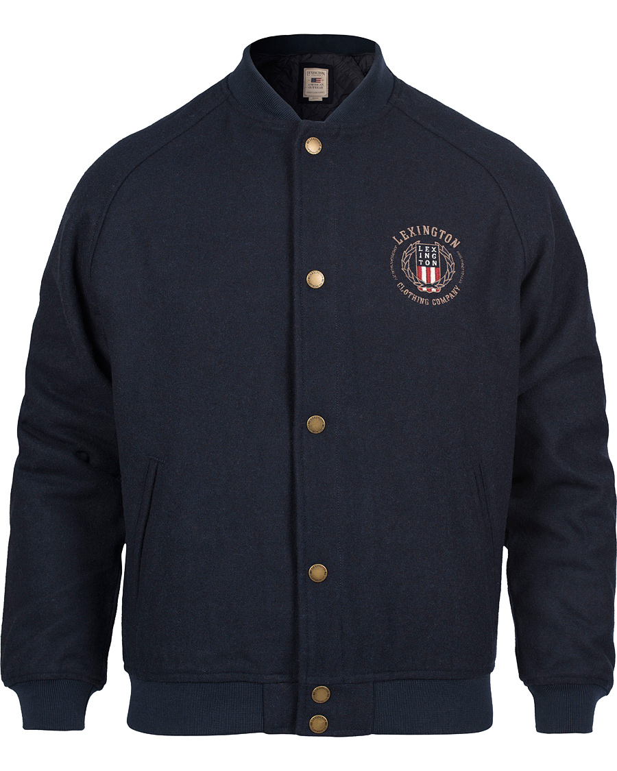 Hombres | Abrigos y chaquetas | Lexington | Quincy Baseball Jacket Deepest Blue