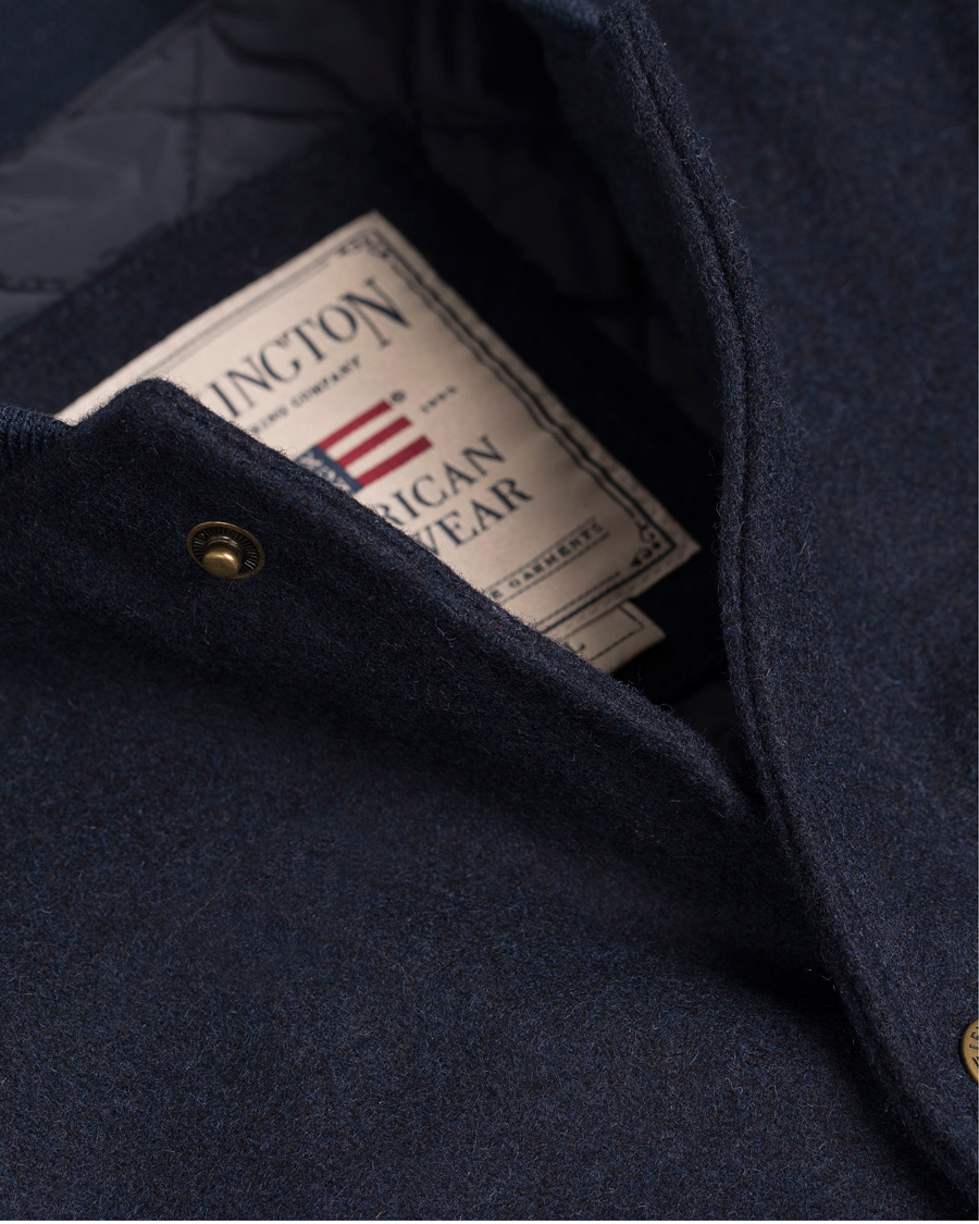 Hombres | Abrigos y chaquetas | Lexington | Quincy Baseball Jacket Deepest Blue