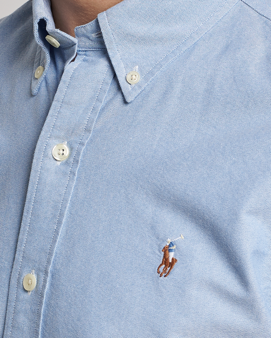 Hombres | Camisas | Polo Ralph Lauren | Custom Fit Oxford Shirt Blue