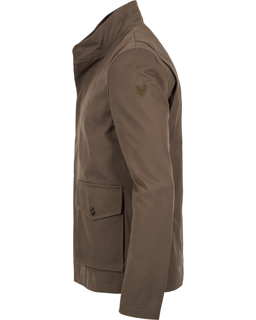 Hombres | Abrigos y chaquetas | Lyle & Scott | Shearling Lined Jacket Cedar Green