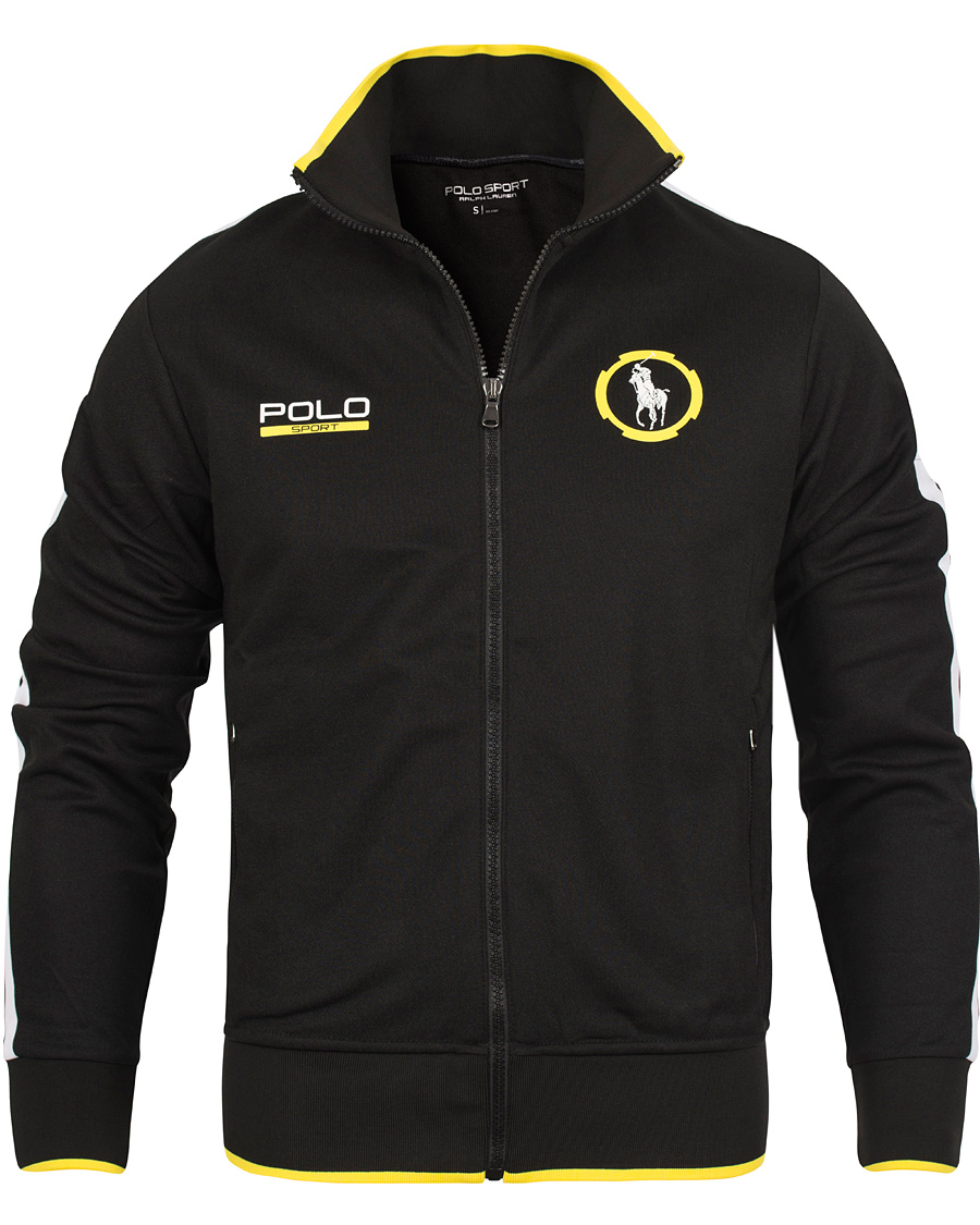 Hombres | Jerséis y prendas de punto | Polo Sport Ralph Lauren | Track Fleece Zip Jacket Polo Black
