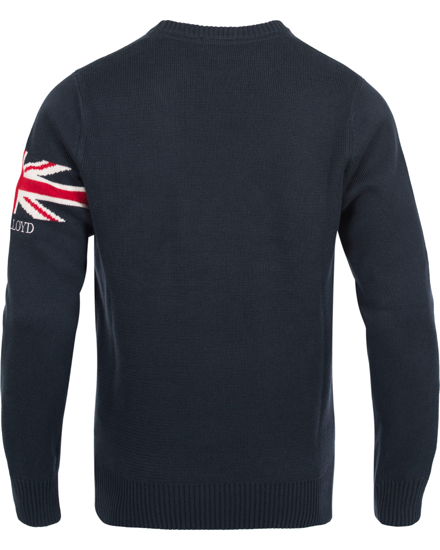 Hombres | Jerséis y prendas de punto | Henri-Lloyd | Henri Lloyd Arley Regular Crew Neck Knit Sweater Navy