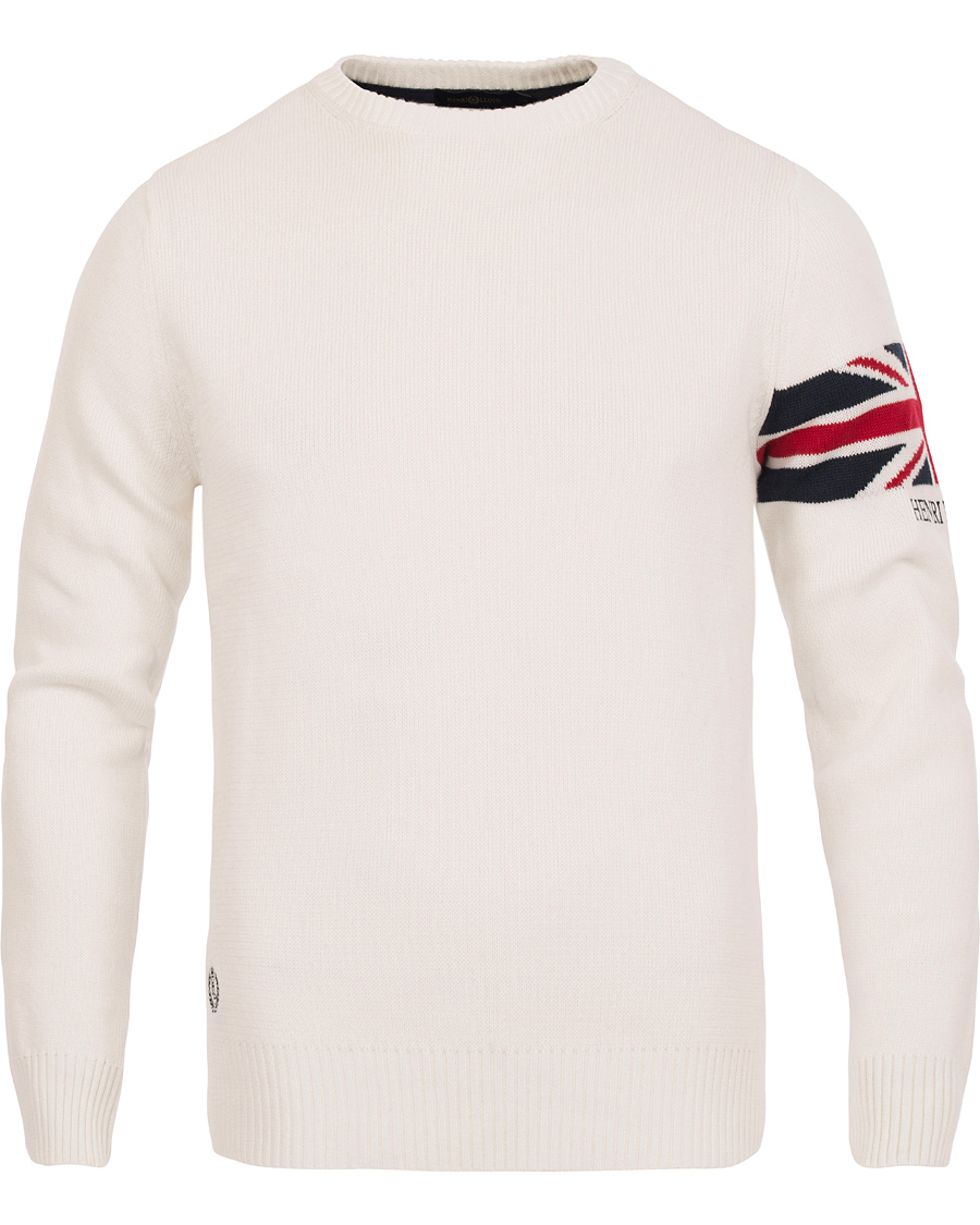 Hombres | Jerséis y prendas de punto | Henri-Lloyd | Henri Lloyd Arley Regular Crew Neck Knit Sweater Surf