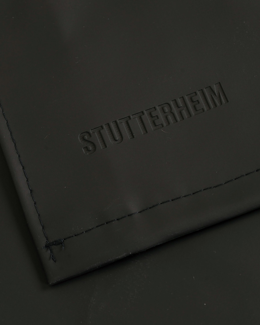 Hombres | Abrigos y chaquetas | Stutterheim | Stockholm Raincoat Black
