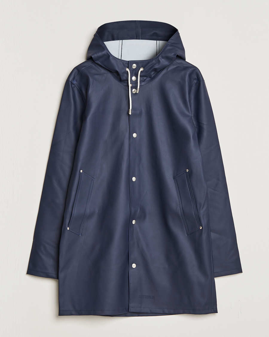 Hombres | Abrigos y chaquetas | Stutterheim | Stockholm Raincoat Navy