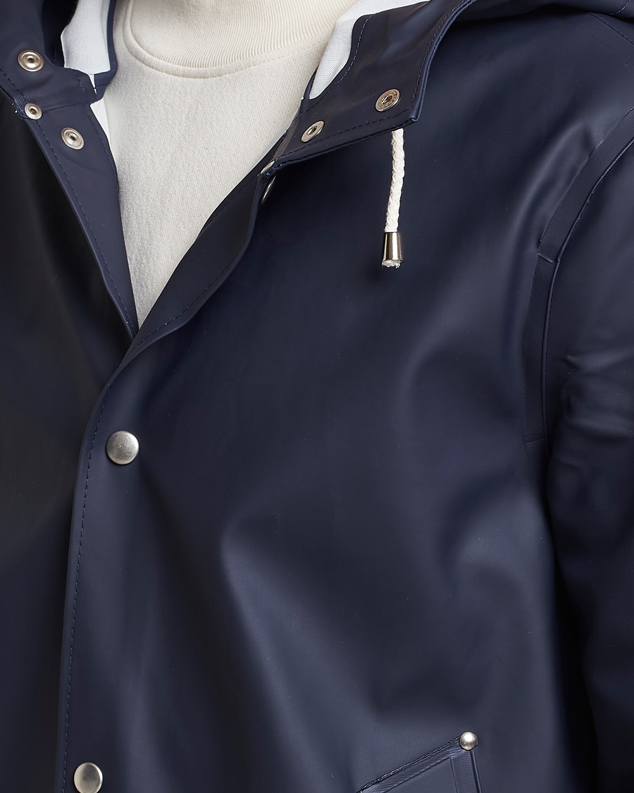 Hombres | Abrigos y chaquetas | Stutterheim | Stockholm Raincoat Navy