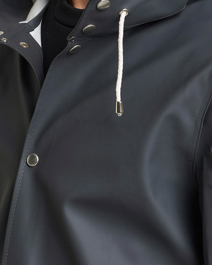 Hombres | Abrigos y chaquetas | Stutterheim | Stockholm Raincoat Charcoal