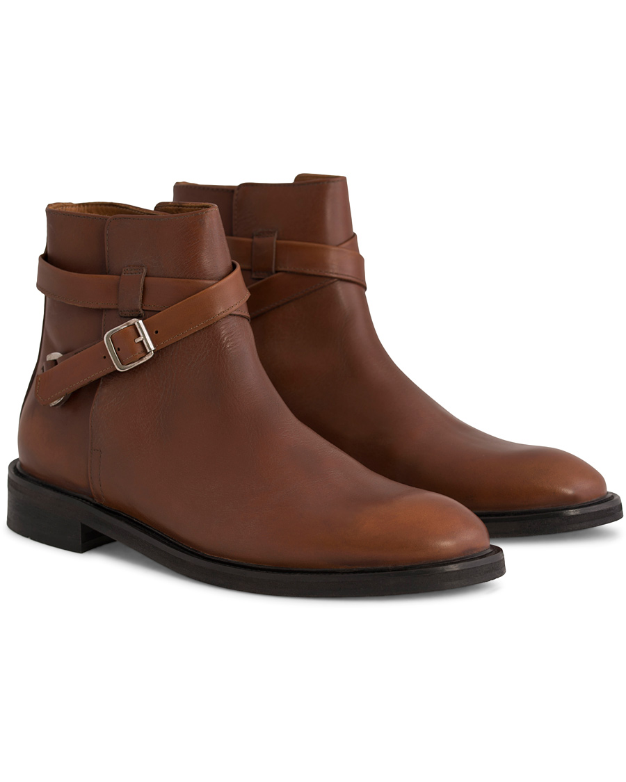 Hombres | Tiger of Sweden Harald Jodhpur Boot Sable Brown Calf | Tiger of Sweden | Harald Jodhpur Boot Sable Brown Calf