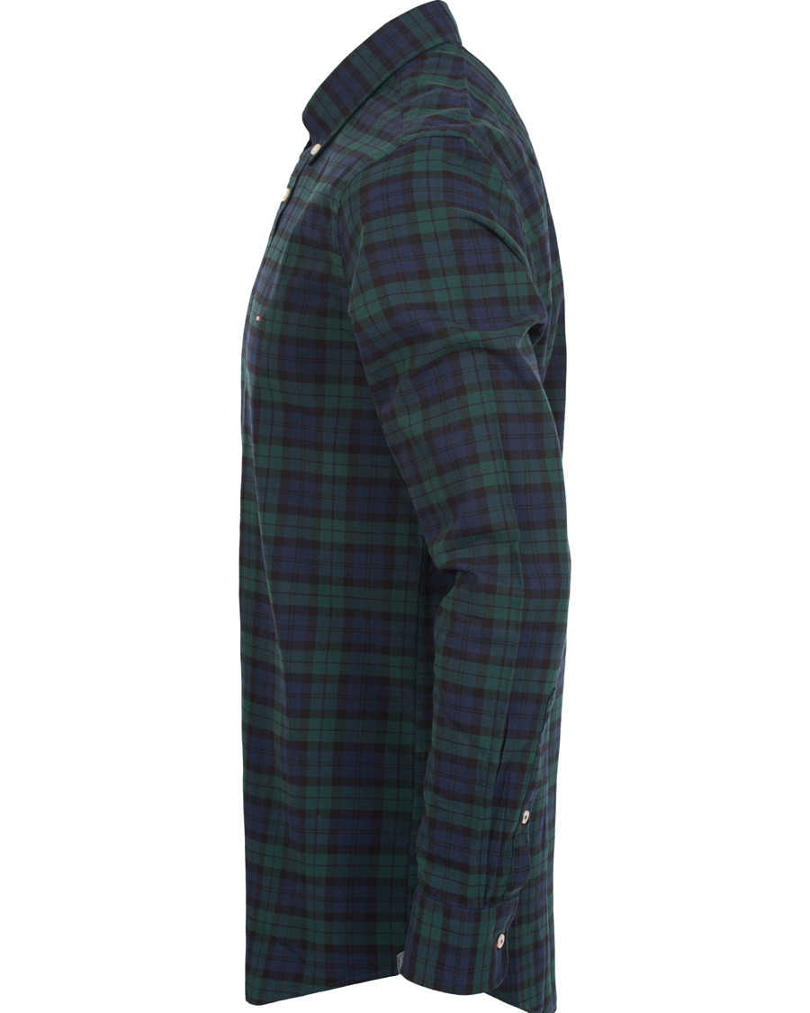 Hombres | Camisas | Tommy Hilfiger | Blackwatch Slim Fit Shirt Evening Blue