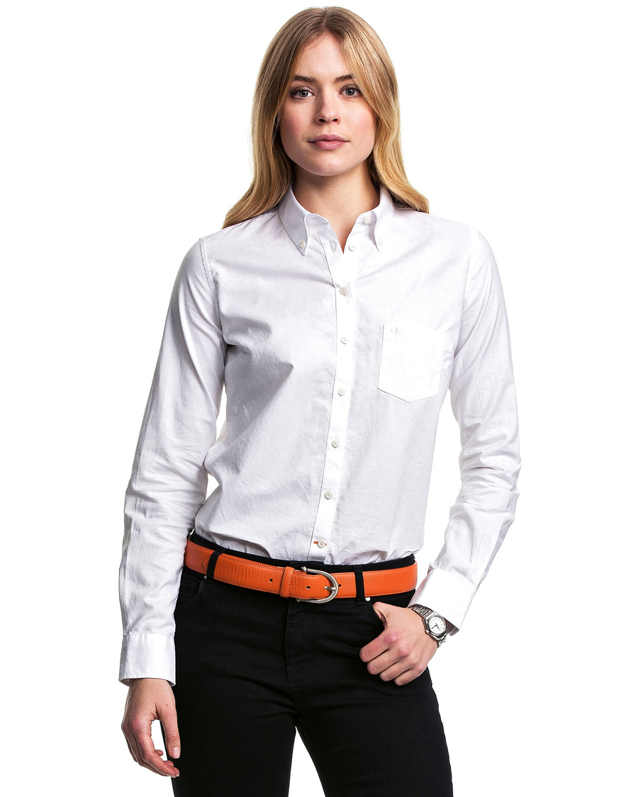 Hombres | Camisas | Morris Lady | Classic Oxford Shirt White