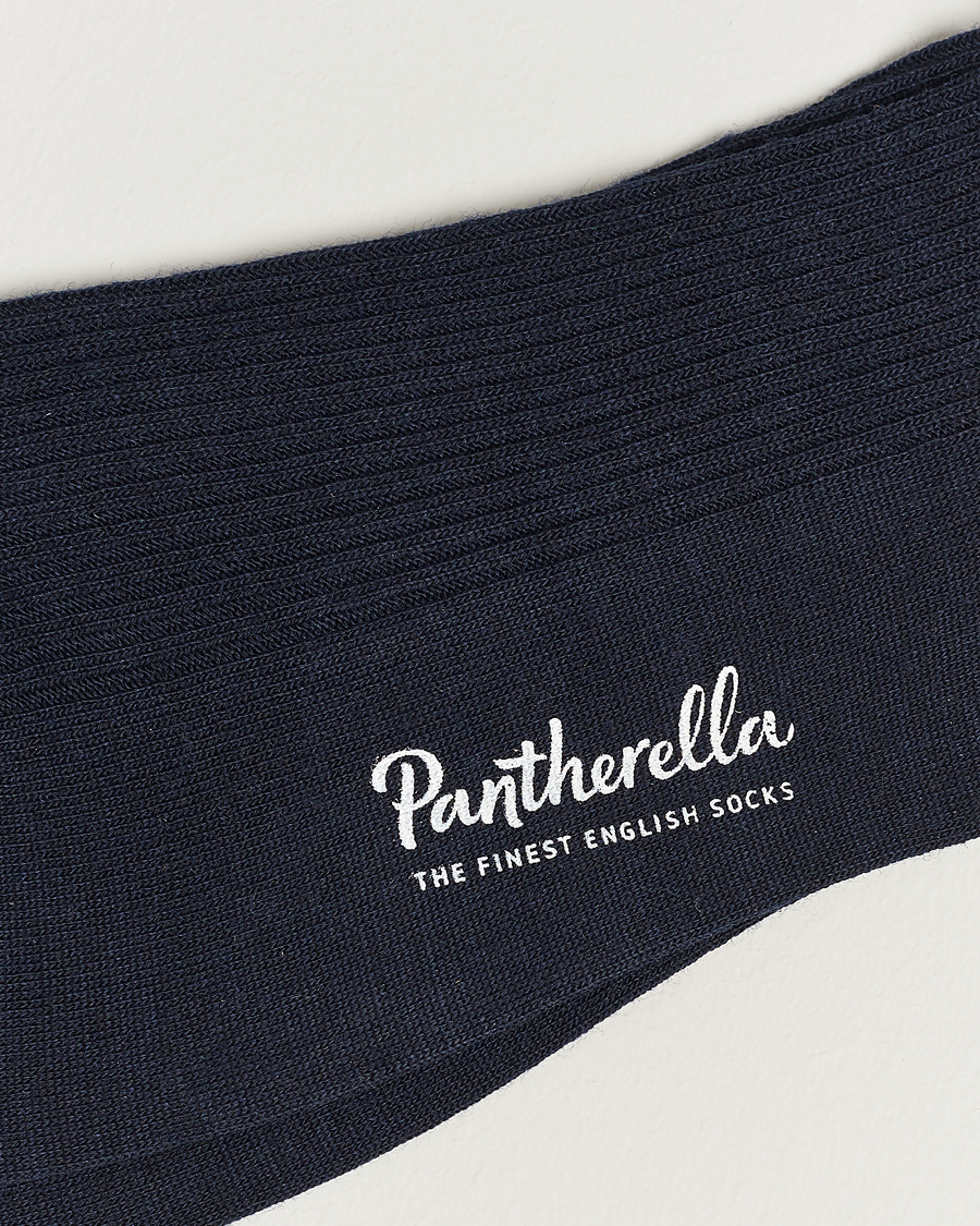 Hombres | Pantherella | Pantherella | Naish Merino/Nylon Sock Navy