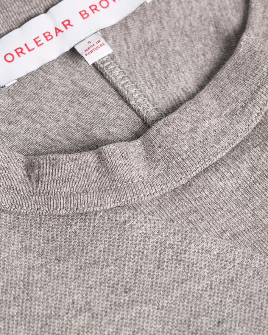 Hombres | Jerséis y prendas de punto | Orlebar Brown | Fulton Sweatshirt Grey Melange