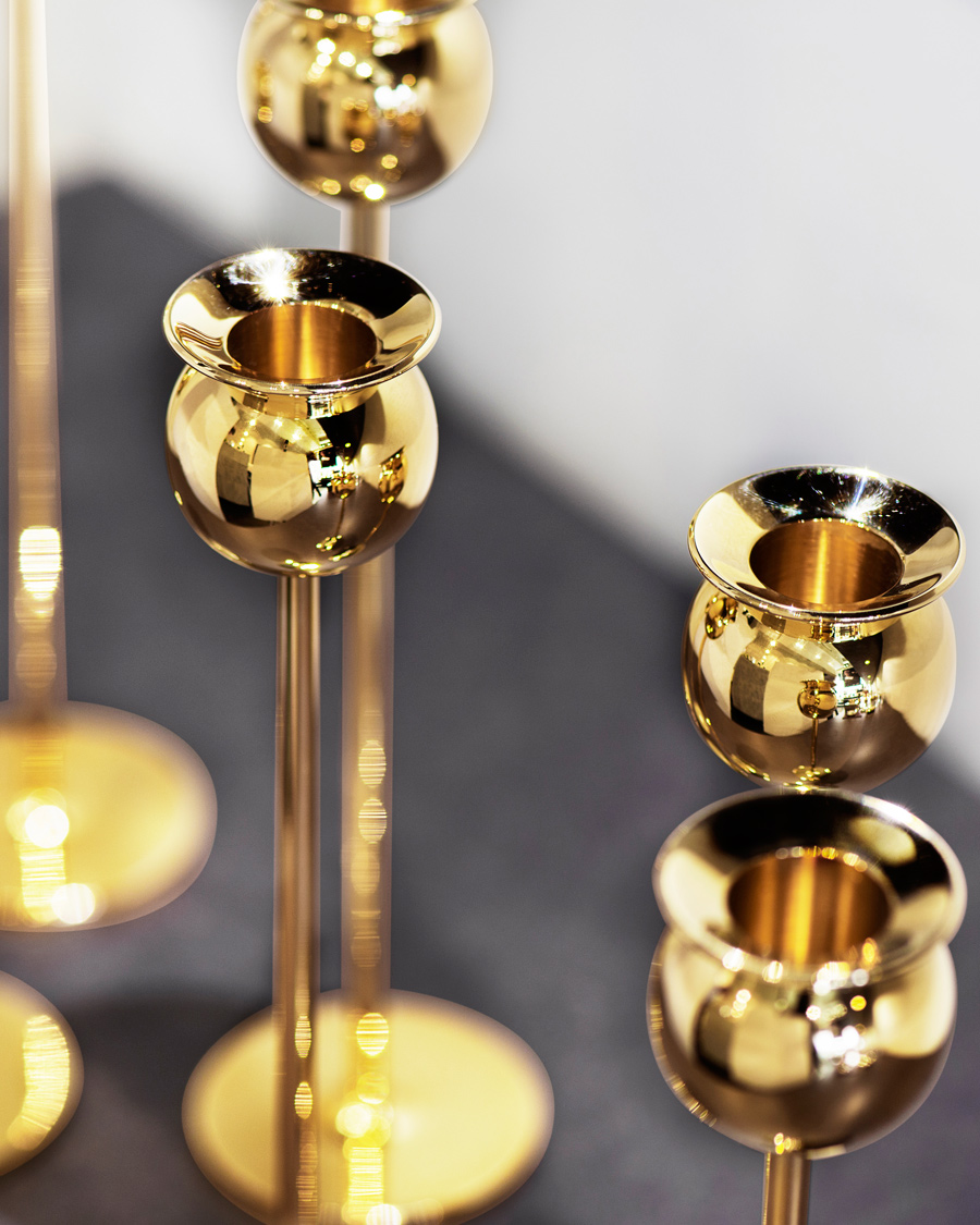 Hombres | Decoración | Skultuna | The Tulip Candlestick Brass Set of Three