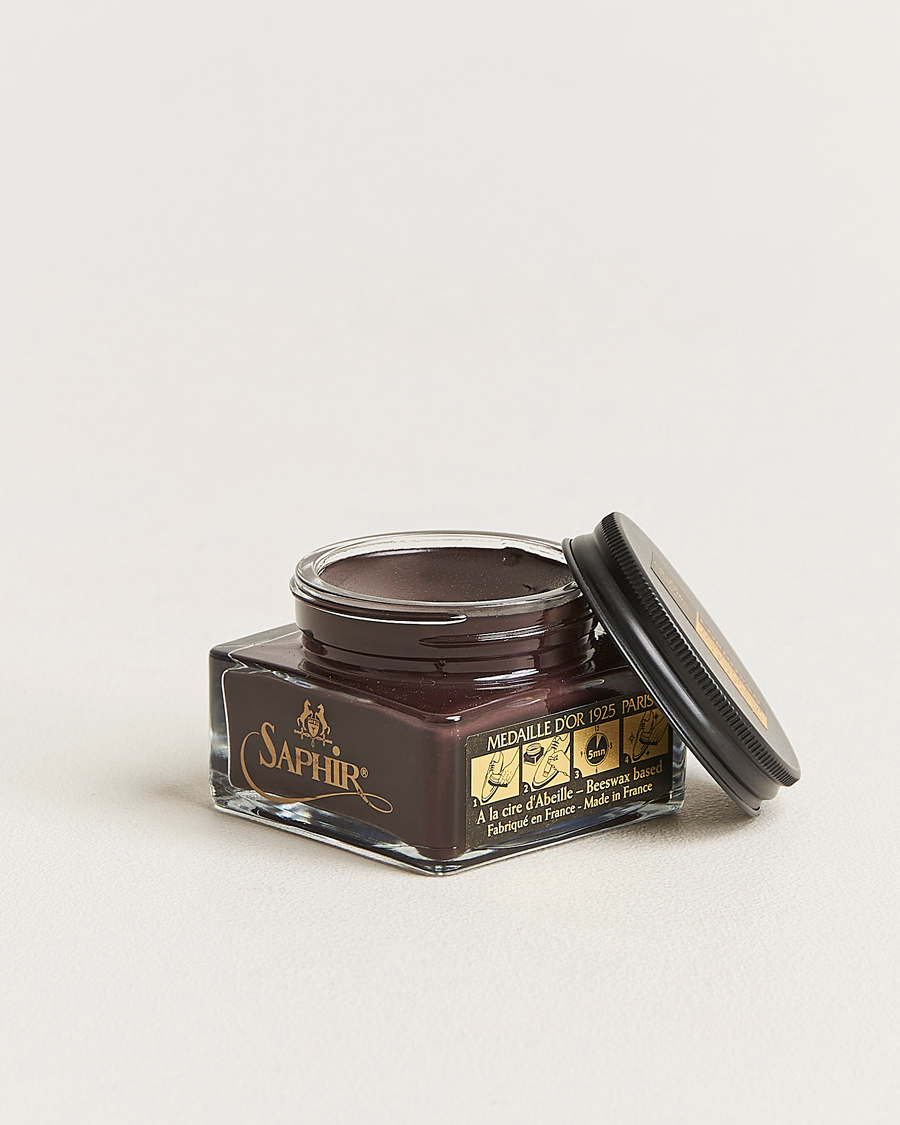 Hombres | Cuidado del calzado | Saphir Medaille d'Or | Cordovan Creme 75 ml Dark Brown