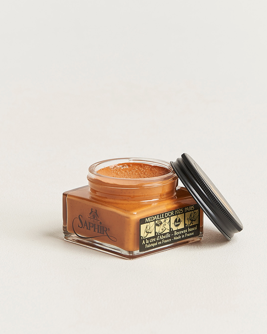 Hombres | Cuidado del calzado | Saphir Medaille d'Or | Creme Pommadier 1925 75 ml Light Brown