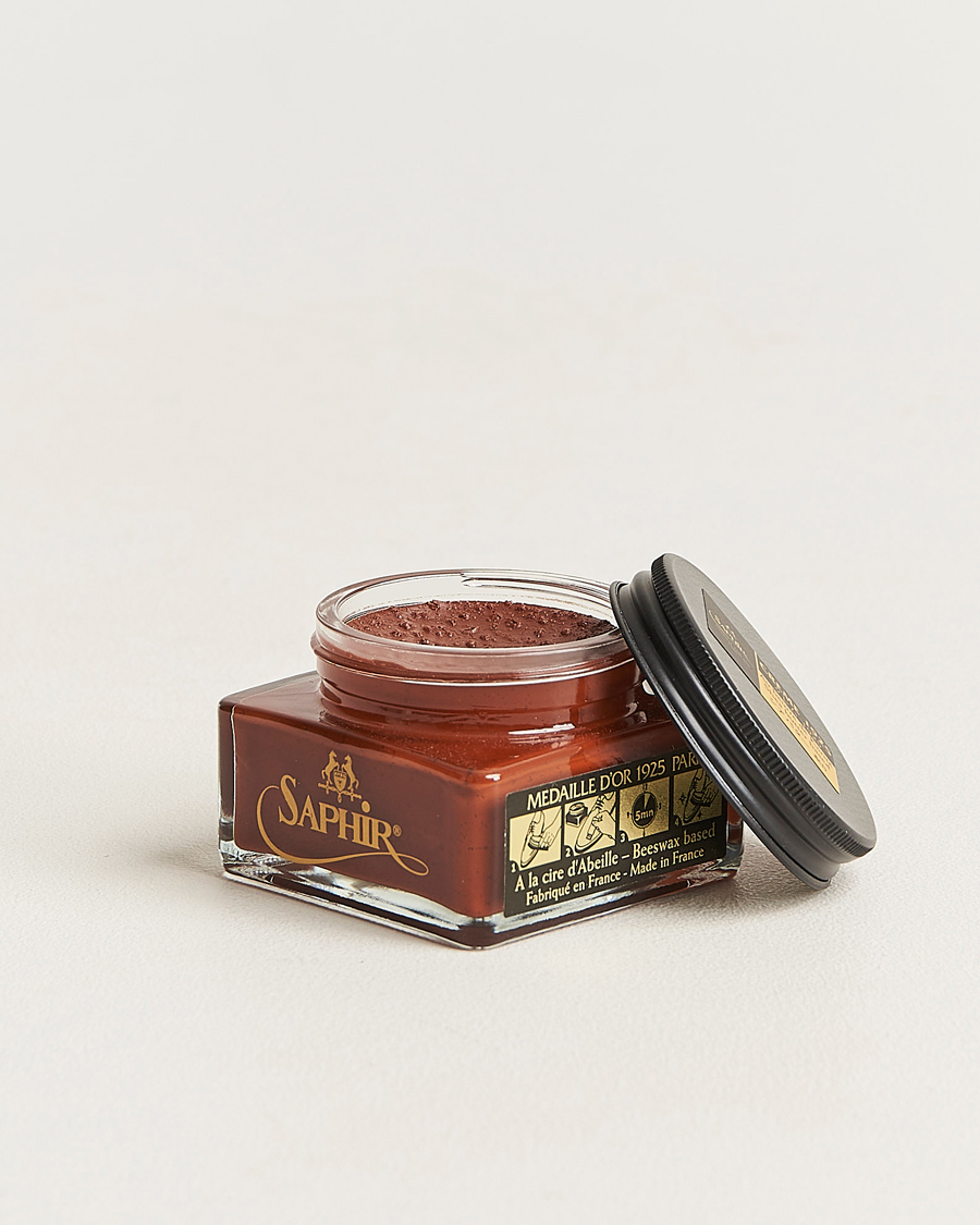 Hombres | Cuidado del calzado | Saphir Medaille d'Or | Creme Pommadier 1925 75 ml Cognac