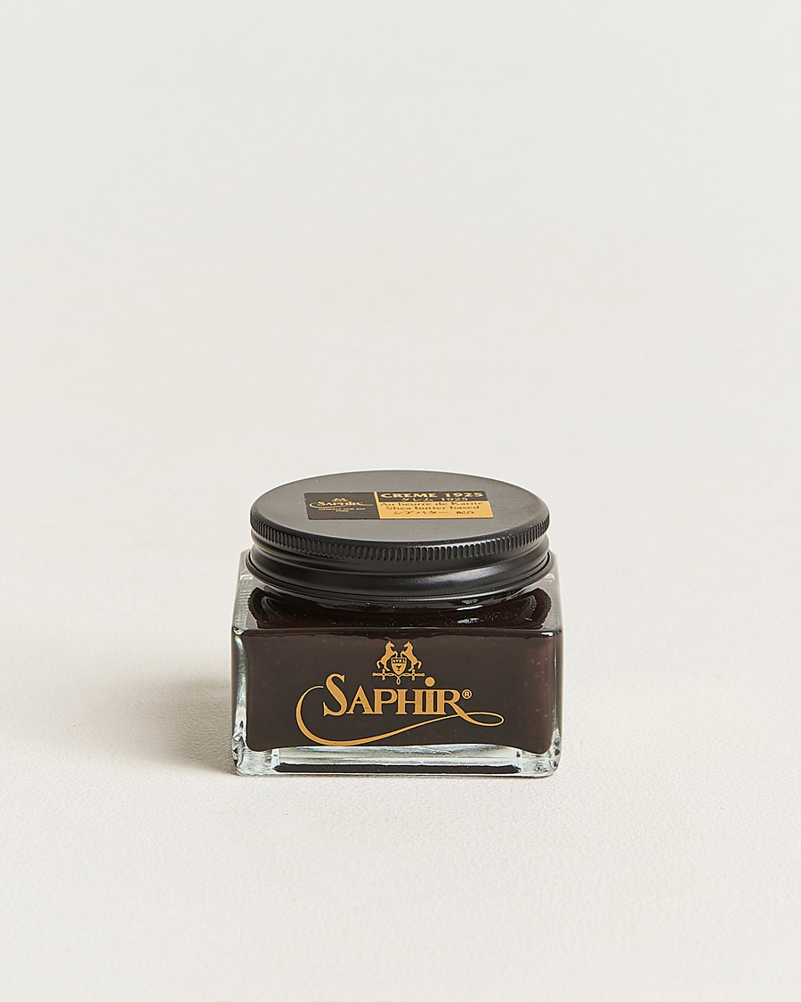 Hombres | Saphir Medaille d'Or Creme Pommadier 1925 75 ml Dark Brown | Saphir Medaille d'Or | Creme Pommadier 1925 75 ml Dark Brown
