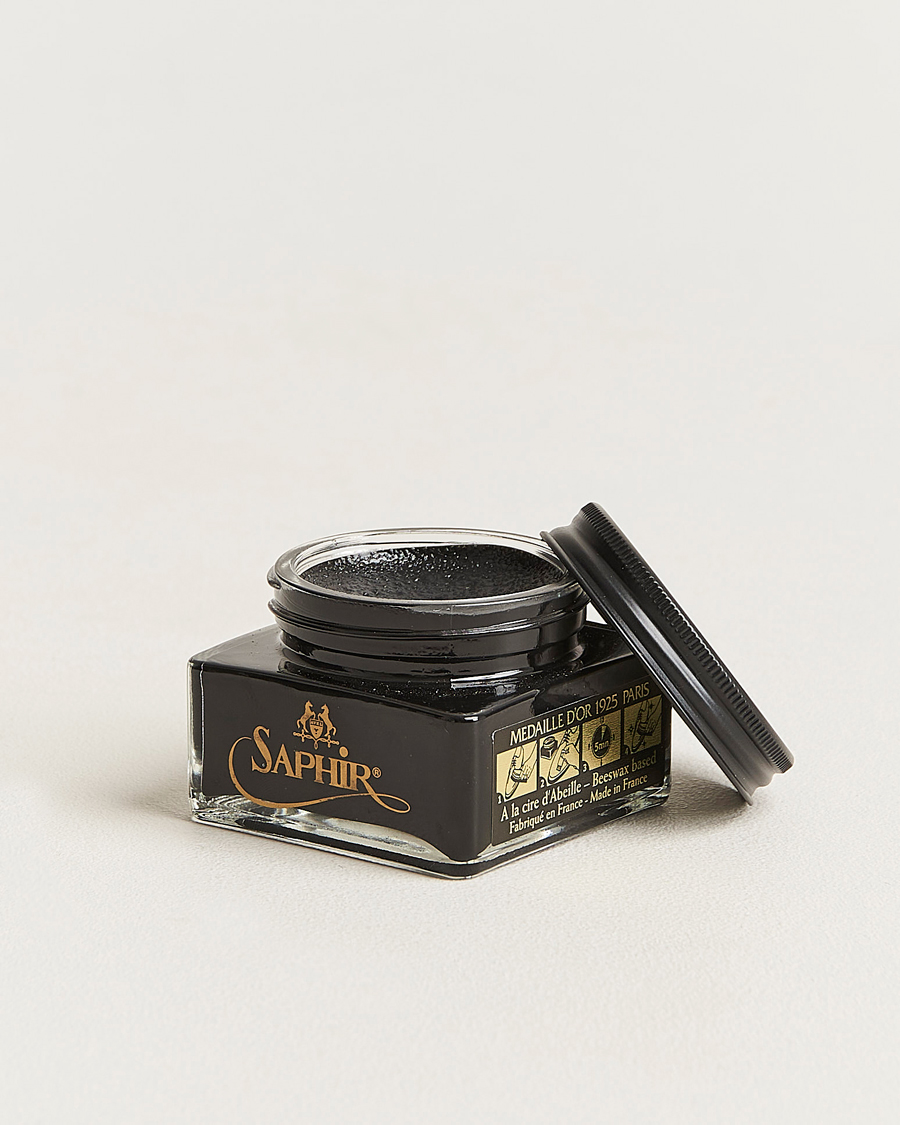 Hombres | Cuidado del calzado | Saphir Medaille d'Or | Creme Pommadier 1925 75 ml Black