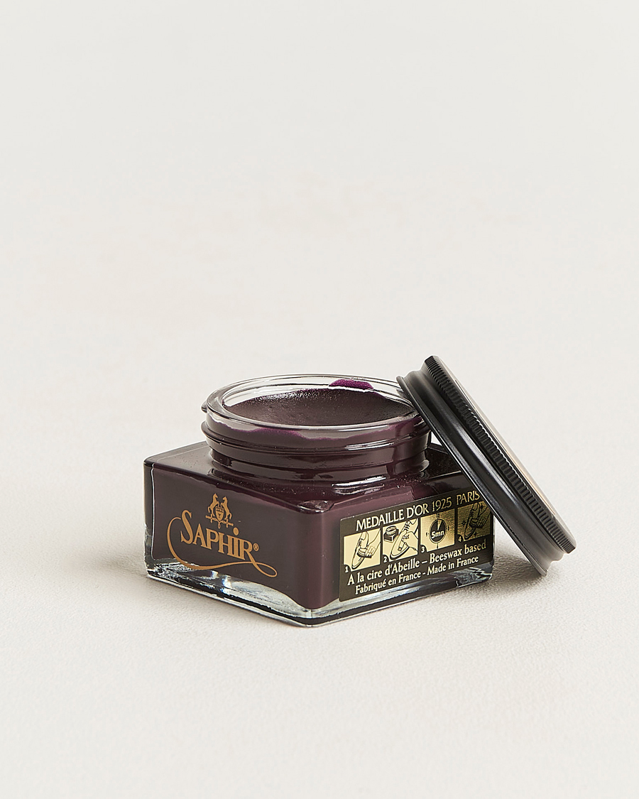 Hombres | Cuidado del calzado | Saphir Medaille d'Or | Creme Pommadier 1925 75 ml Burgundy
