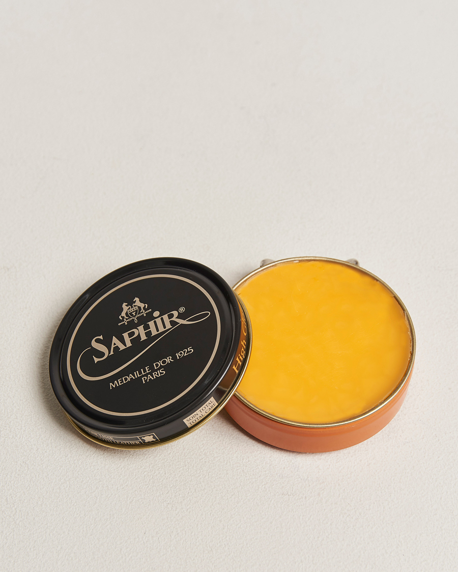 Men | Shoe Care Products | Saphir Medaille d\'Or | Pate De Lux 50 ml Tan