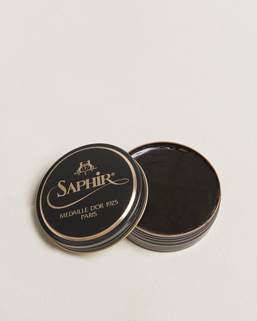 Hombres | Cuidado del calzado | Saphir Medaille d'Or | Pate De Lux 50 ml Dark Brown