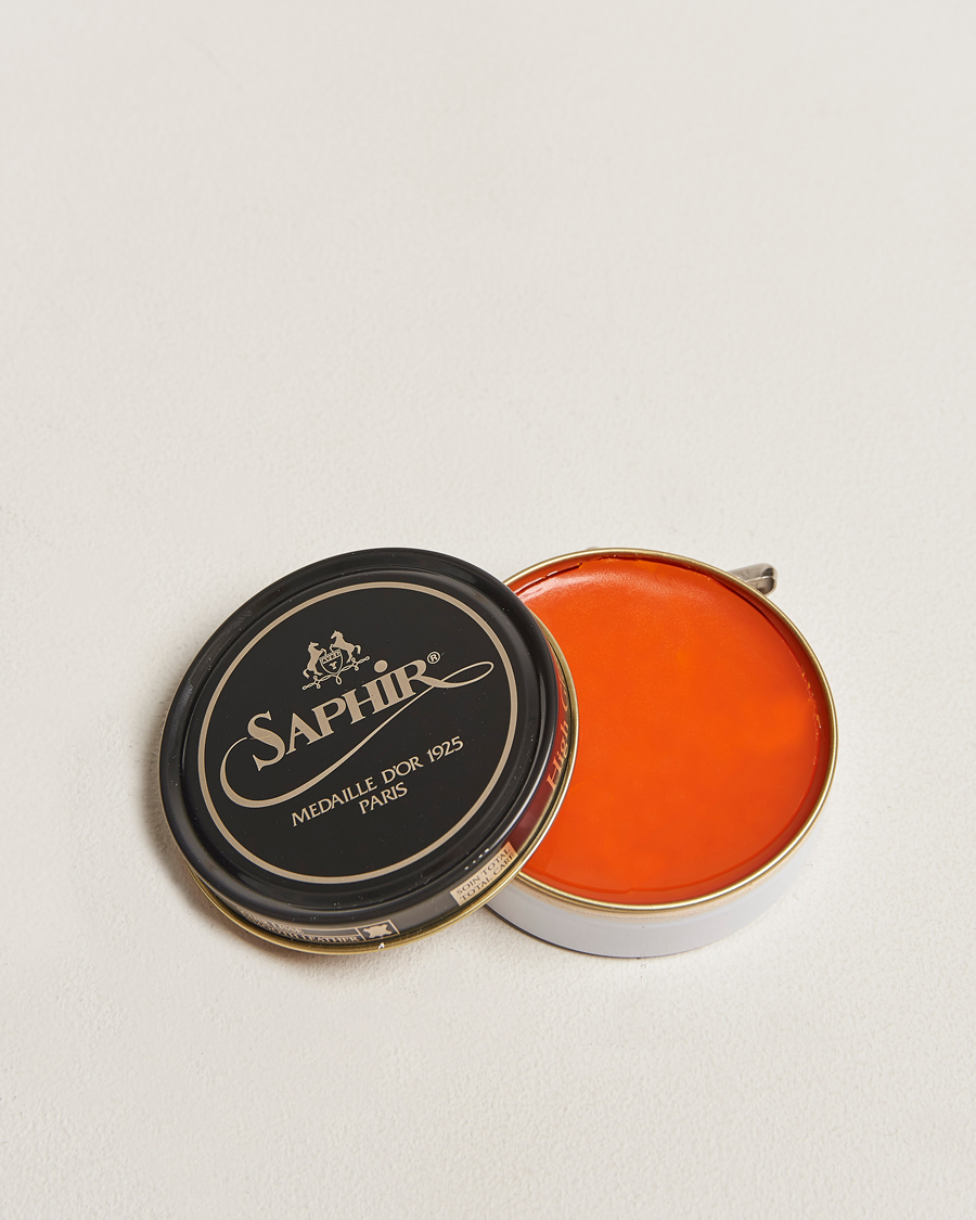 Hombres | Cuidado del calzado | Saphir Medaille d'Or | Pate De Lux 50 ml Cognac