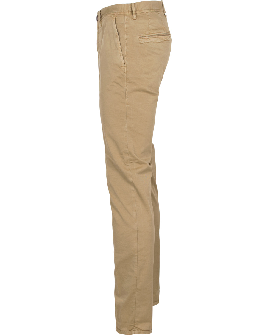 Hombres | Pantalones | Incotex | Slim Fit Stretch Slacks Khaki