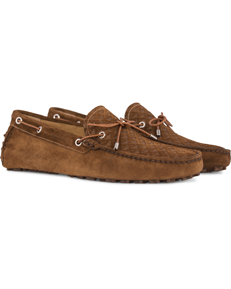 Hombres | Bally Weilon Car Shoe Tobacco Suede | Bally | Weilon Car Shoe Tobacco Suede