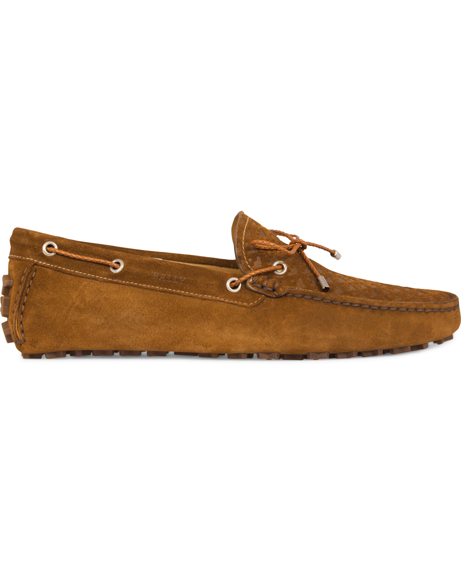 Hombres | Bally Weilon Car Shoe Tobacco Suede | Bally | Weilon Car Shoe Tobacco Suede