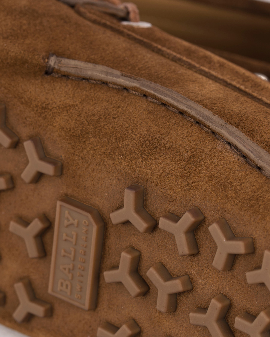 Hombres | Bally Weilon Car Shoe Tobacco Suede | Bally | Weilon Car Shoe Tobacco Suede